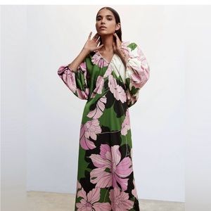Mango kaftan with fun retro print